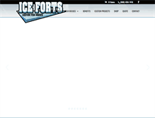 Tablet Screenshot of iceforts.com